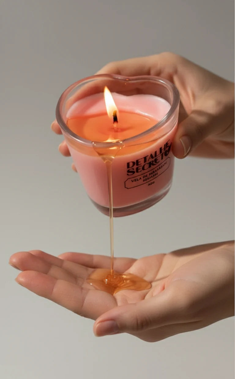Vela de Massagem Beijável Fabulosa