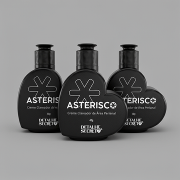 kit 3 meses Asterisco - Clareador Perianal