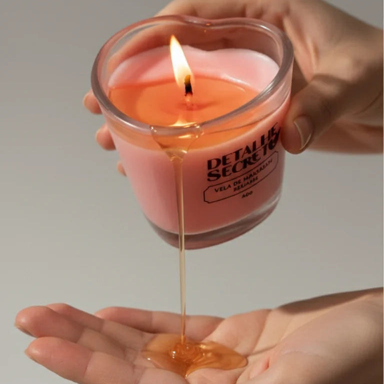 Vela de Massagem Beijável Fabulosa