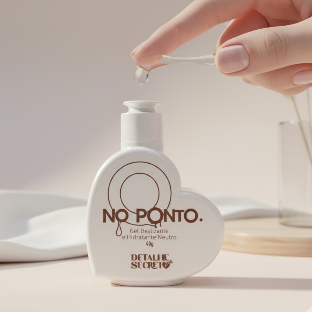 kit 2 unidades Gel Lub Neutro e Deslizante No Ponto